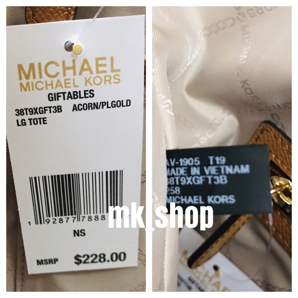 MK Signature Logo Large Tote - Picture 8 of 8